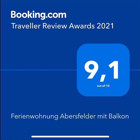 Ferienwohnung Abersfelder Mit Balkon Wildflecken Luaran gambar