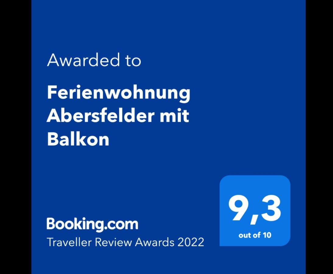Ferienwohnung Abersfelder Mit Balkon Wildflecken Luaran gambar