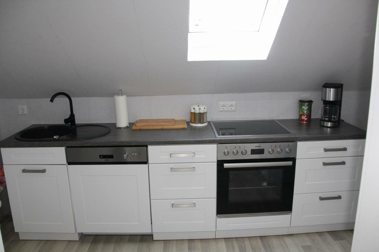 Ferienwohnung Abersfelder Mit Balkon Wildflecken Luaran gambar